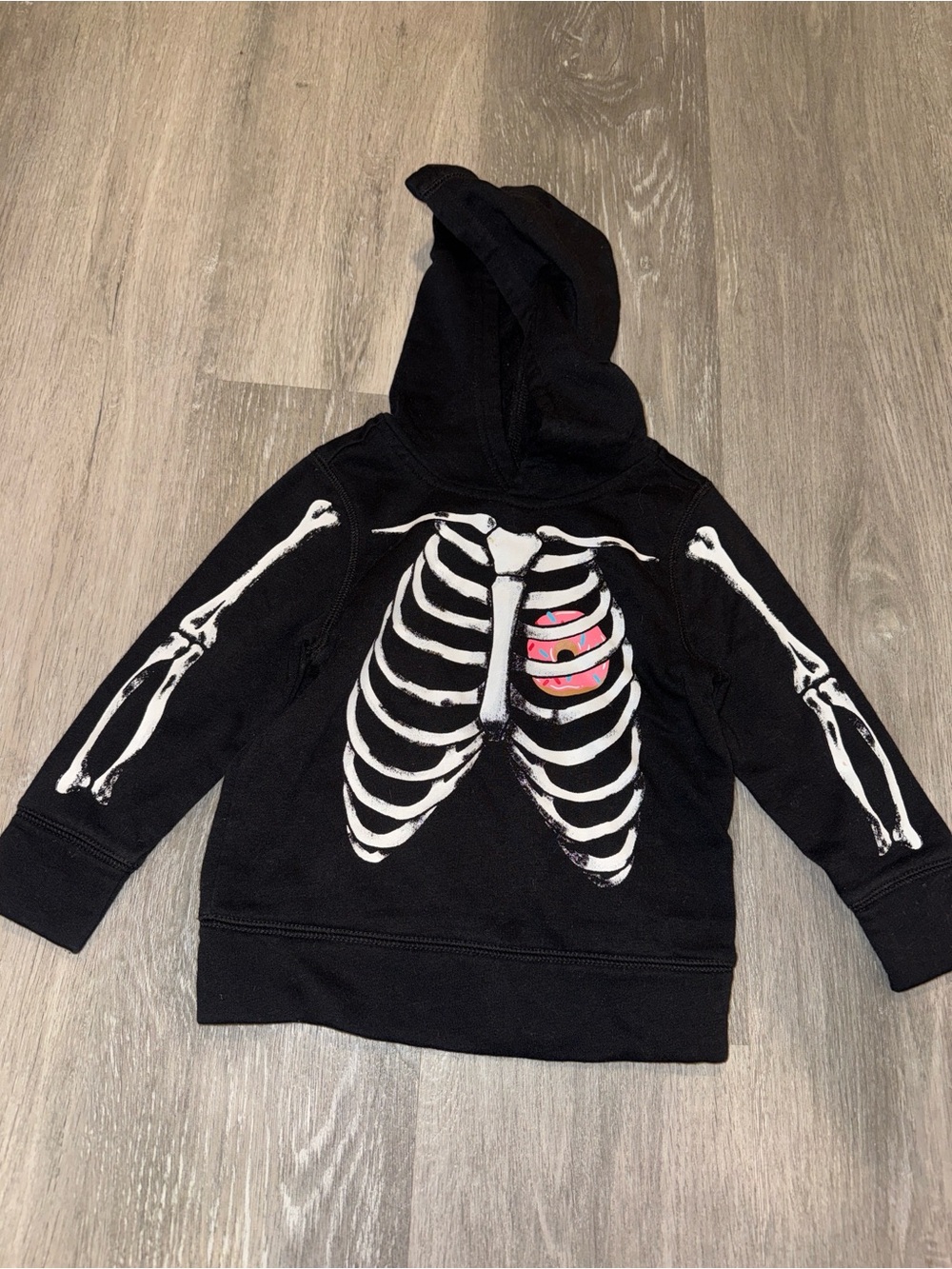 Skeleton/Donut hoodie